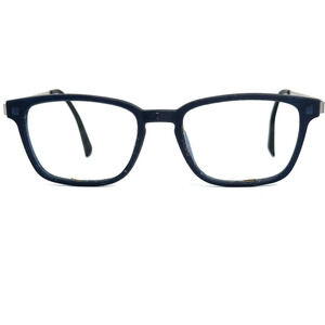 Modo Eco Born Biobased Eyeglass Frames Darling 53-18-145 Navy Silver H17249